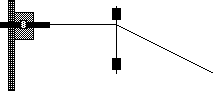 a beam from a laser bends when it goes through a fresnel lens