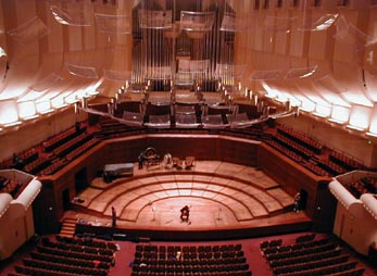 Jamie onstage at Davies Hall