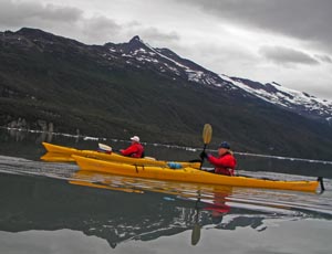 calm paddling