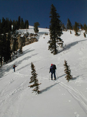 Glenn and Martin Meyer north wall Rock Creek Tetons