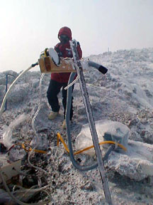 Jessie Crain and her experiment on Erebus