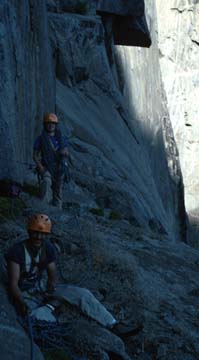 upper ledge with Martin and Morresa