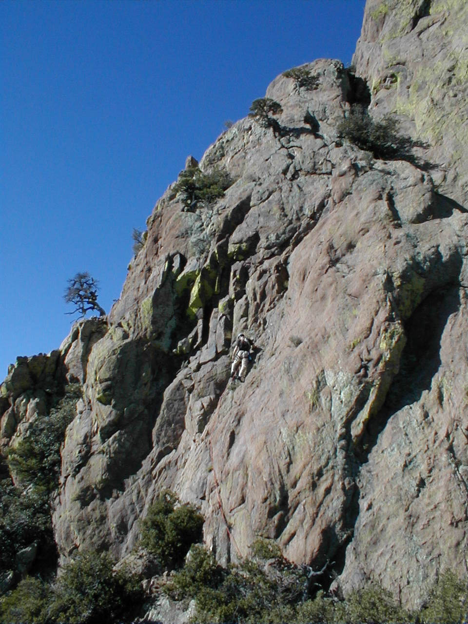 Baboquivari southeast ridge Pitch 1