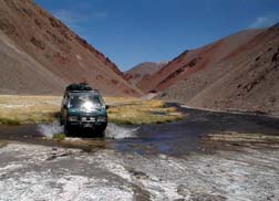 driving in the rio juncal.