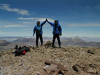 At the summit of Sierra Nevada
