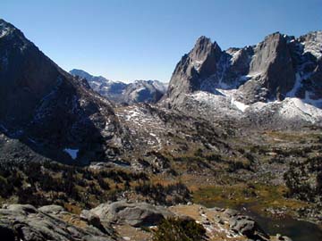 jackass pass, entrance to the cirque