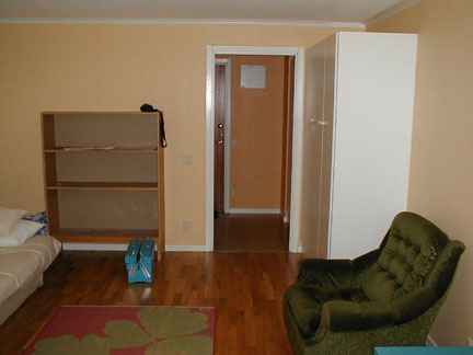 living room view to east