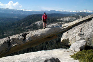 granite arch on Jackass Dome