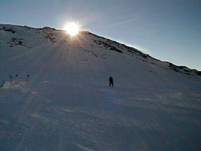 Sunset at Fang camp