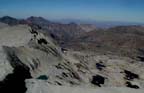 View from Mt. Conness Yosemite