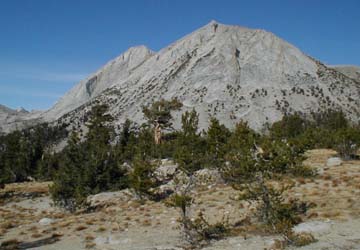 Mt. Conness West ridge skyline