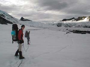 glacier travel, Bonar glacier. NZ