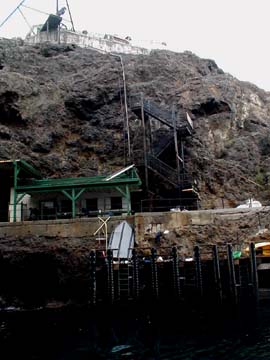 Dock on Anacapa island