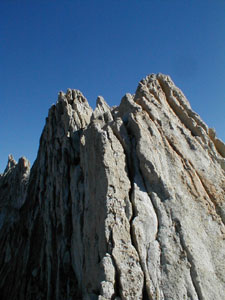 looking north along Matthes Crest