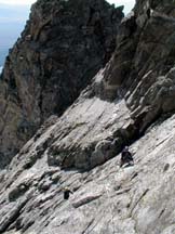 climbers on the CMC route Mt. Moran