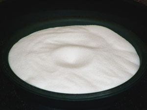 crater in salt