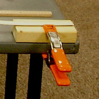 PVC ramp clamp detail