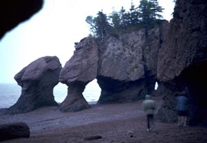 Tides Hopewell rocks