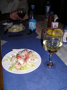 king crab dinner