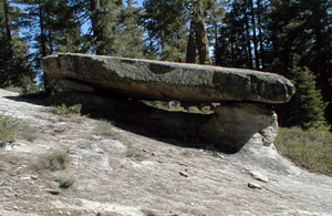 Table Rock on rail to shuteye pass