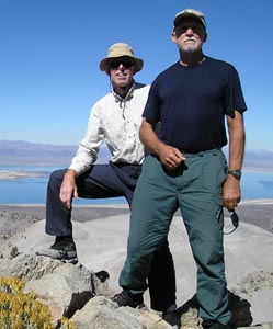 Paul Doherty, Paul Mrgan summit Crater Peak CA