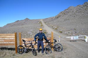 Paul Doherty at White Mt. trailhead