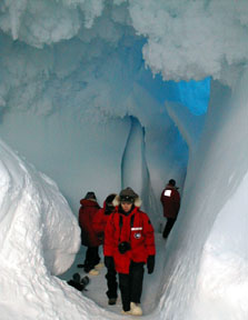 Erebus Ice Tongue Caves Dec 1 2001