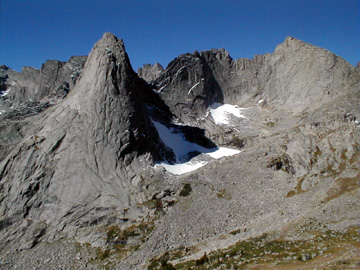 Pingora peak in the Cirque of the Towers