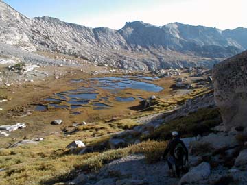 Lake east of Young Lakes Tuolumne Meadows