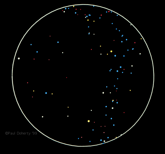stars v = 0.4 c rear, large