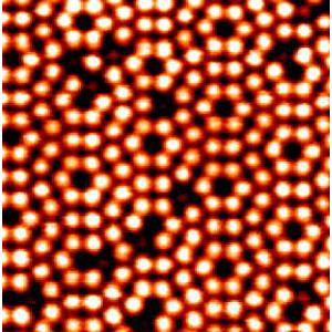 electron microscope images atom