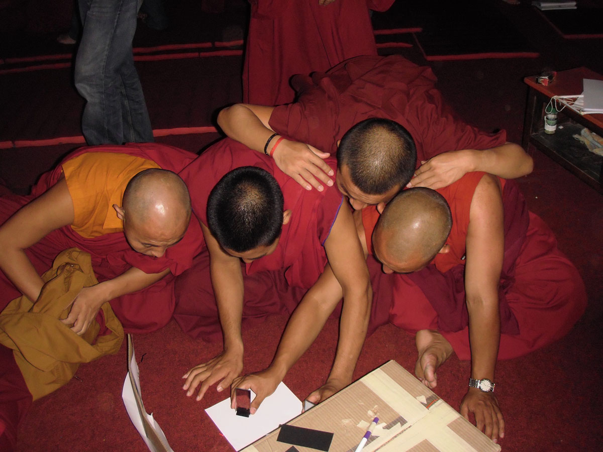 monks lightbox